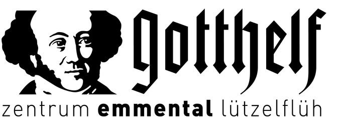 Logo Gotthelf Zentrum Emmental Lützelflüh schwarz/weiss
