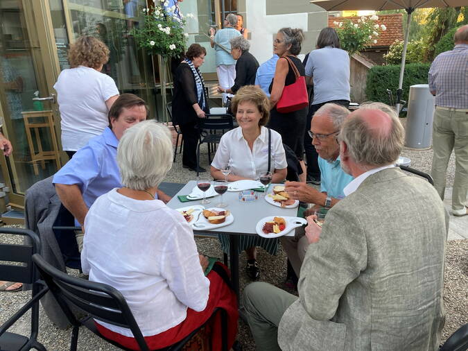 Impressionen vom Apéro Impressionen vom Apéro
