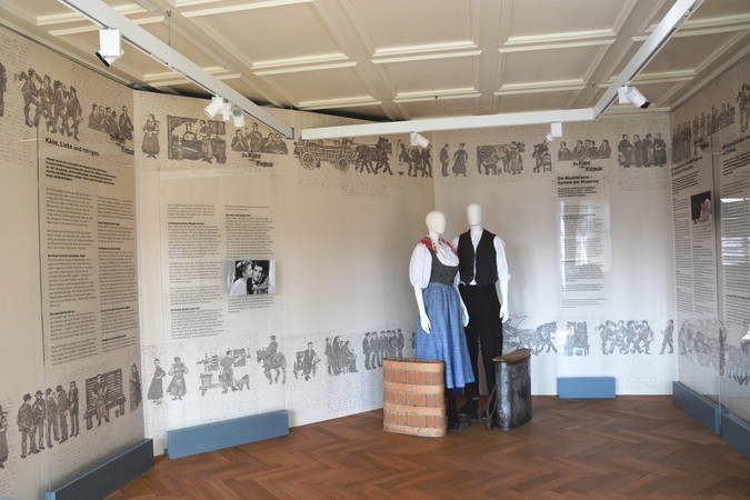 Der Blick in die Sonderausstellung Der Blick in die Sonderausstellung