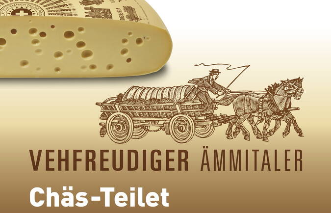 Ausschnitt auf dem Flyer zur "Chäs-Teilet"