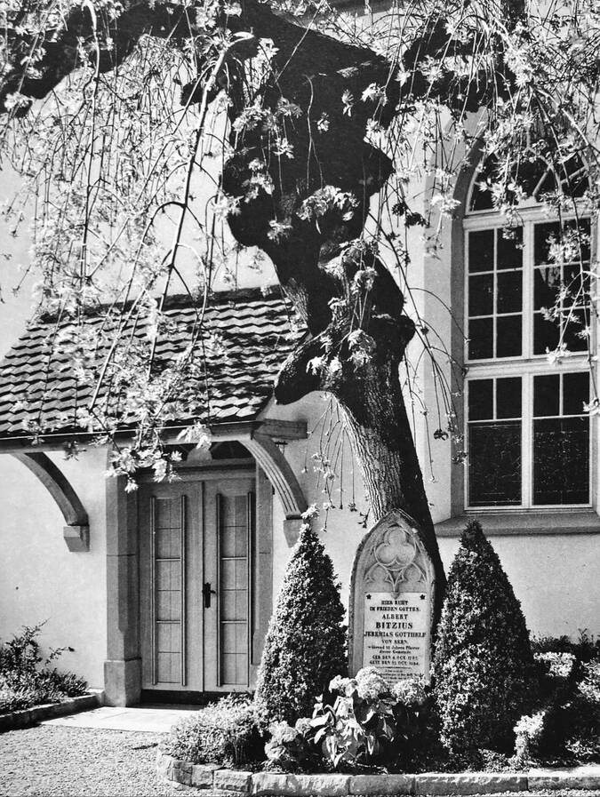 Grabmal Gotthelf - Eidg. Archiv für Denkmalpflege 1988