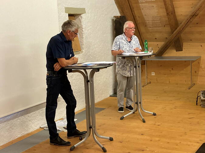 Reto Gsell und Heinrich Schütz Reto Gsell und Heinrich Schütz