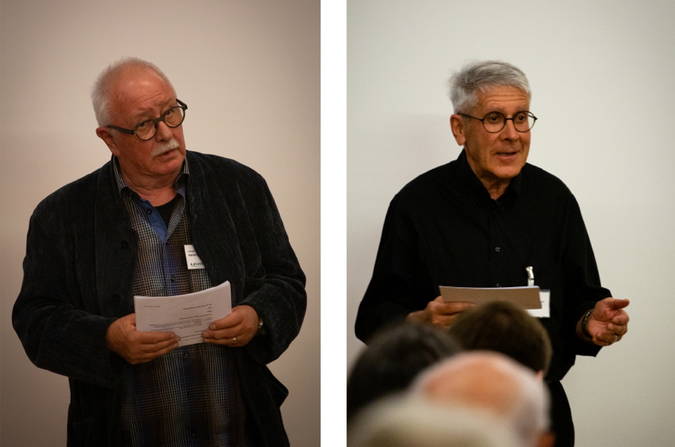 Die Ausstellungsmacher Heinrich Schütz und Werner Eichenberger Die Ausstellungsmacher Heinrich Schütz und Werner Eichenberger