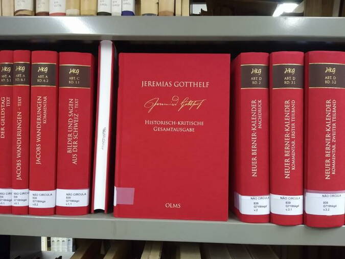 Edico histrico crtica das obras de Jeremias Gotthelf = HKG auf Portugiesisch... Edico histrico crtica das obras de Jeremias Gotthelf = HKG auf Portugiesisch...