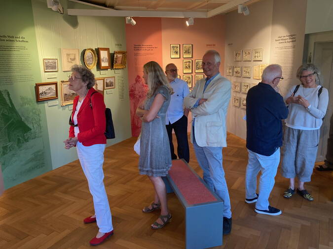 Spezialführung zur Sonderausstellung: Interessierte Besucherinnen und Besucher Spezialführung zur Sonderausstellung: Interessierte Besucherinnen und Besucher