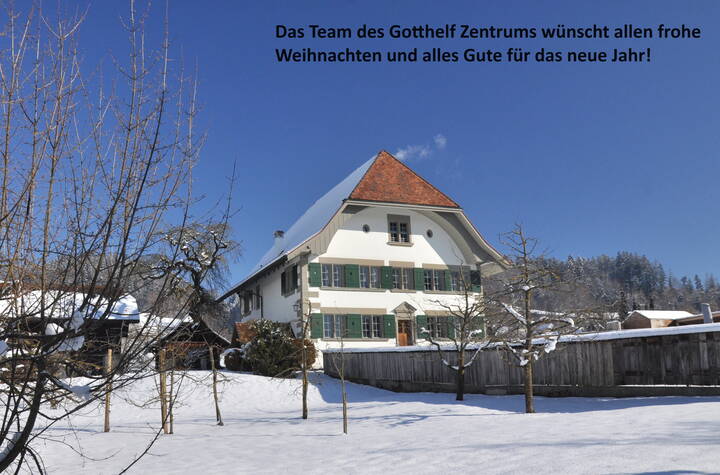 Gotthelf Zentrum Pfarrhaus im Winter