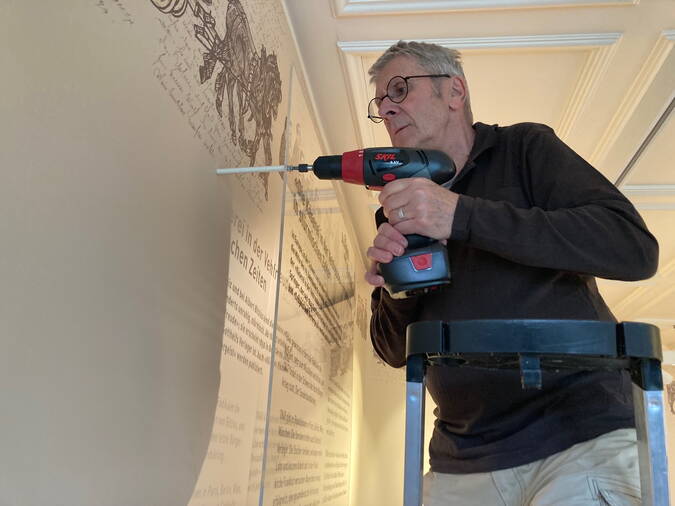 Werner mit Schraubbohrer Werner mit Schraubbohrer