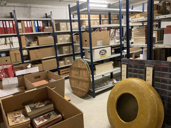 Archiv vor Sanierung Archiv vor Sanierung