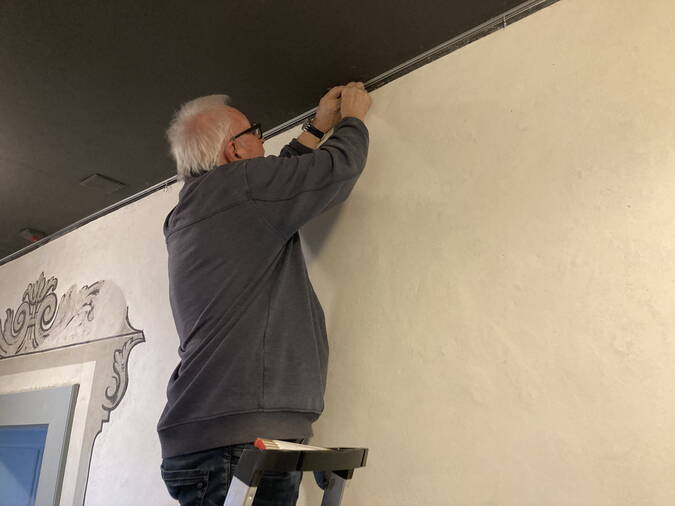 Vorbereitungsarbeiten Sonderausstellung Vorbereitungsarbeiten Sonderausstellung