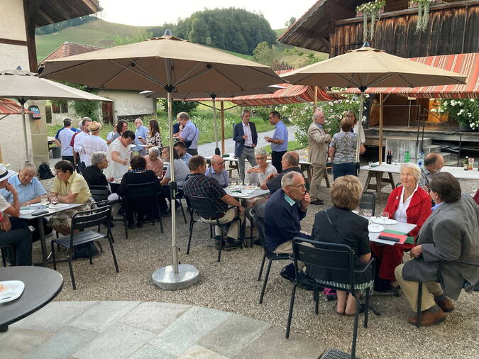 Impressionen vom Apéro Impressionen vom Apéro